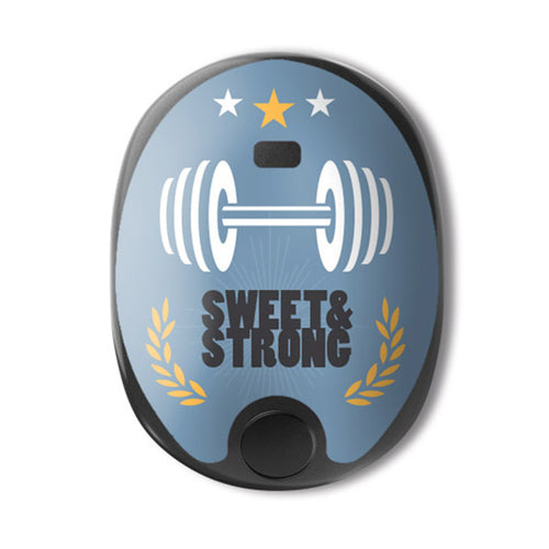 Eversense XL Transmitter Sticker "Sweet&Strong"