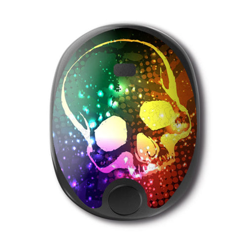 Eversense XL Transmitter Sticker "Colorskull"