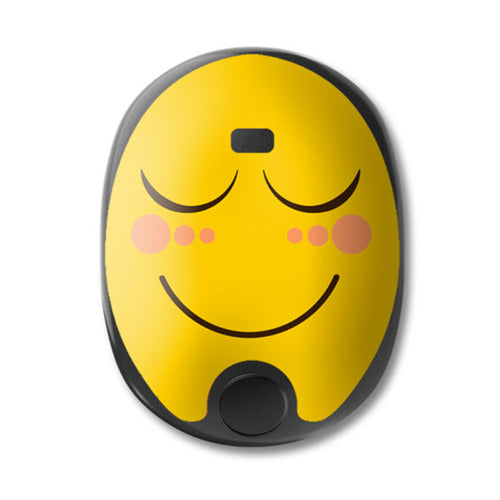 Eversense XL Transmitter Sticker "Smiley Rotwerd"