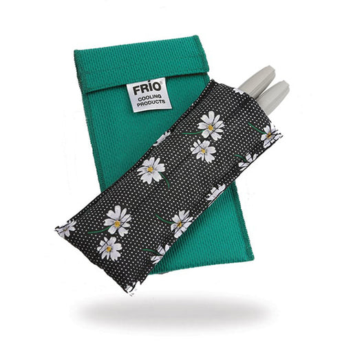 FRÍO DOPPEL Kühltasche TEAL Gänseblümchen