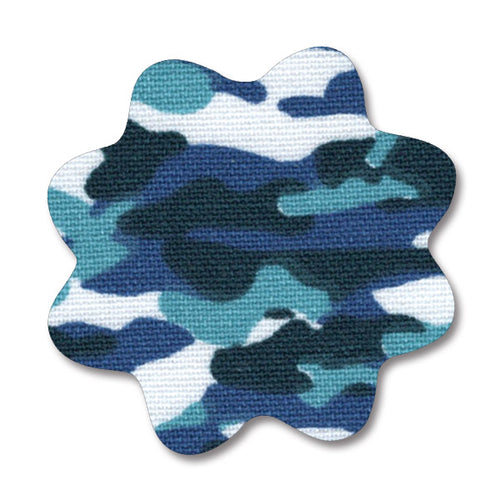 JEWELRY Tape Flower Camo Blue