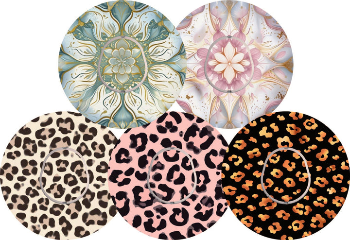 5x Design Tape + Sticker ''Elegant Mandala'' – Dexcom G7 - von Zuckerschmuck