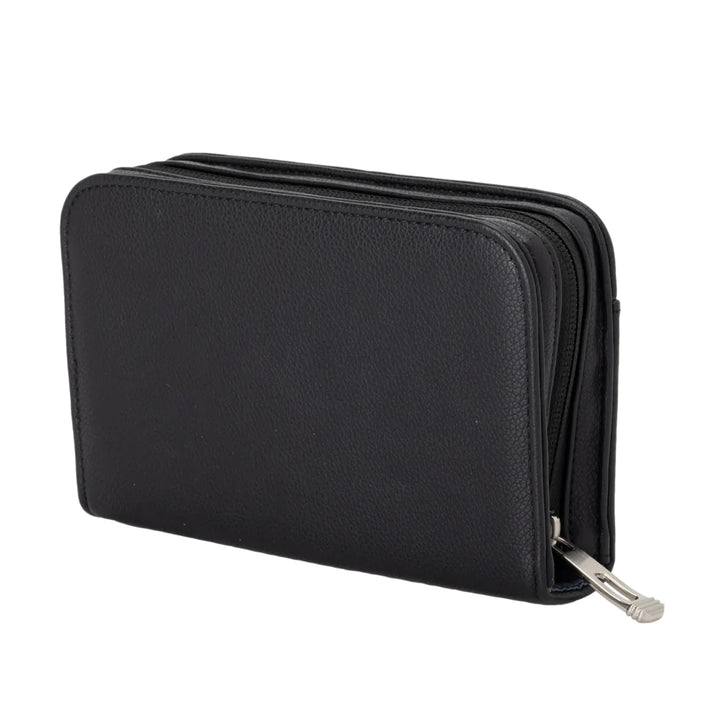 Zubehörtasche: sehr kompakt für den Diabetes Alltag, variabel nutzbar als Etui/Clutch, Veganes Leder abwaschbar.