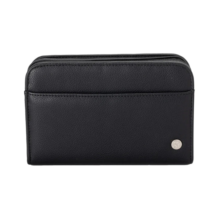 Zubehörtasche: sehr kompakt für den Diabetes Alltag, variabel nutzbar als Etui/Clutch, Veganes Leder abwaschbar.