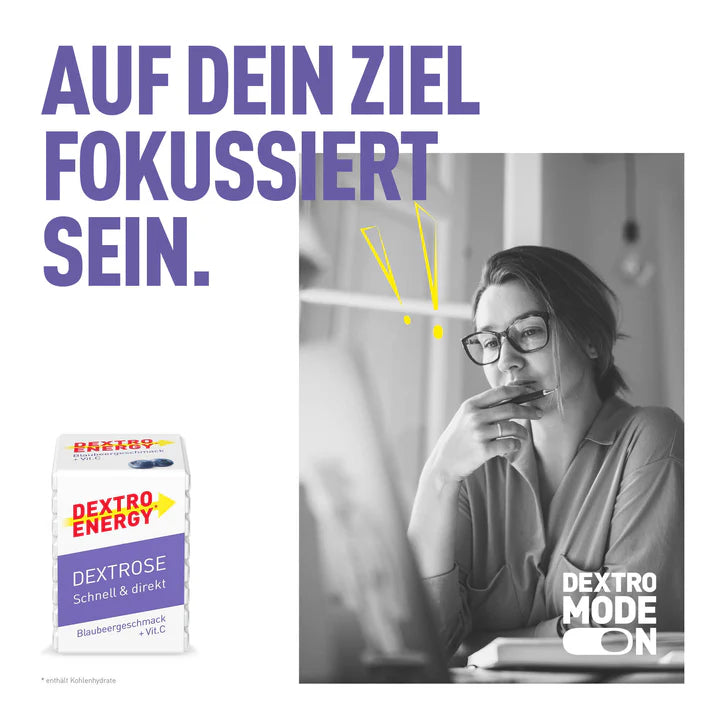 NEU !! Dextro Energy Traubenzuckerwürfel® Blueberry + Vitamin C