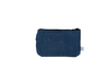 Insulinpumpen Bauchtasche mit flexiblem Gurt Jeans blau ohne Fenster