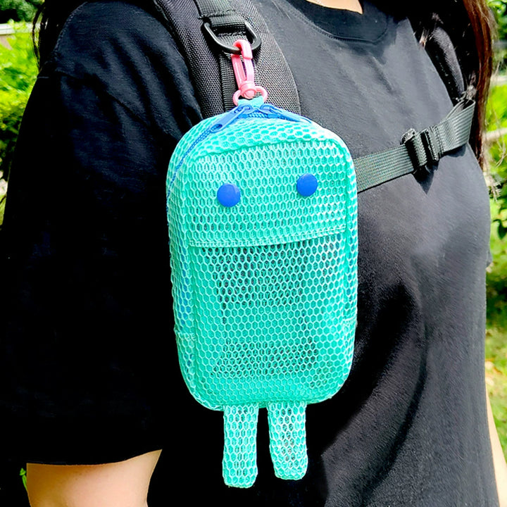 Insulinpumpentasche Mesh für Kinder (auch für CGM Reader, Controller, 