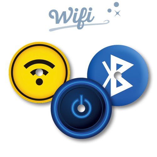 Pack of 3 Freestyle Libre Stickers "Wifi"