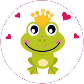 Freestyle Libre Sticker "Frog Love"