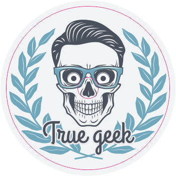 Freestyle Libre Sticker "True Geek"