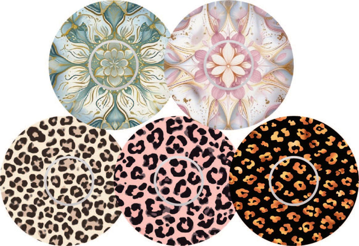 Freestyle Libre 3 Pflaster wasserfest Tape + Sticker ''Elegant Mandala''  von Zuckerschmuck