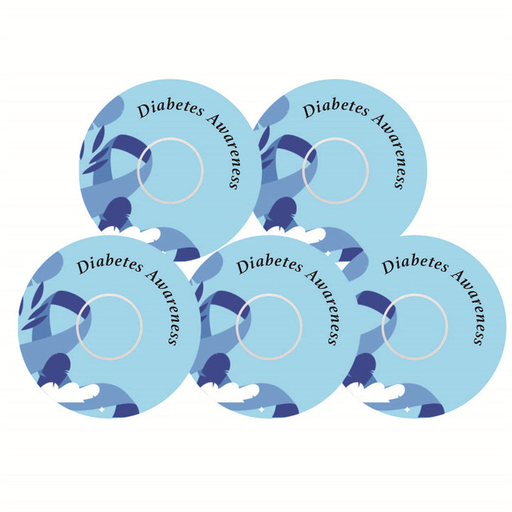 5x Design Tape + Sticker DIABETES AWARENESS – Freestyle Libre 3