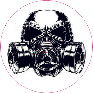 Freestyle Libre Sticker "Gas Mask"