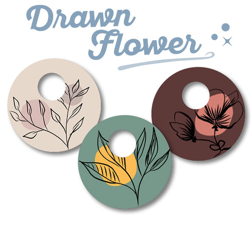 Freestyle Libre 3 Sticker Set "Flower"