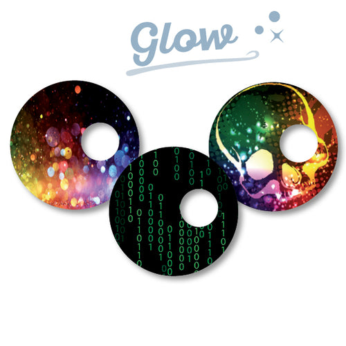 Freestyle Libre 3 Sticker Set "Glow"