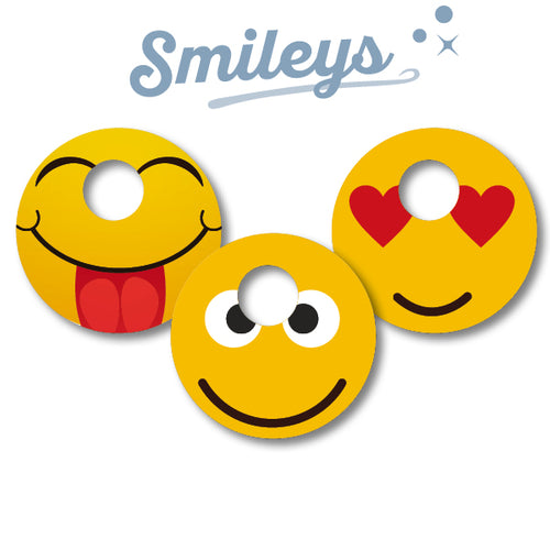 Freestyle Libre 3 Sticker Set "Smiley"