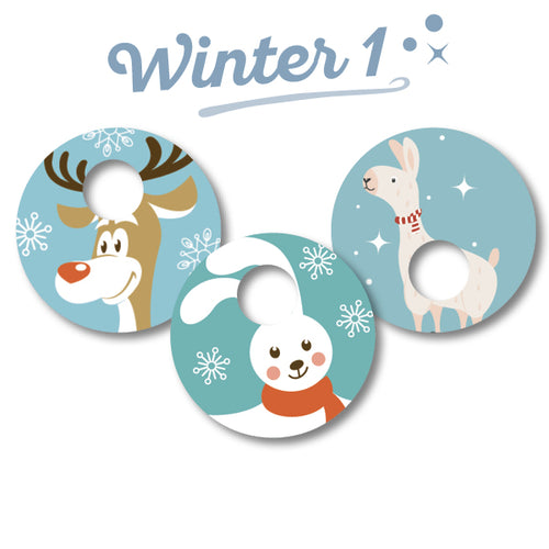 Freestyle Libre 3 Sticker Set "Winter 1"