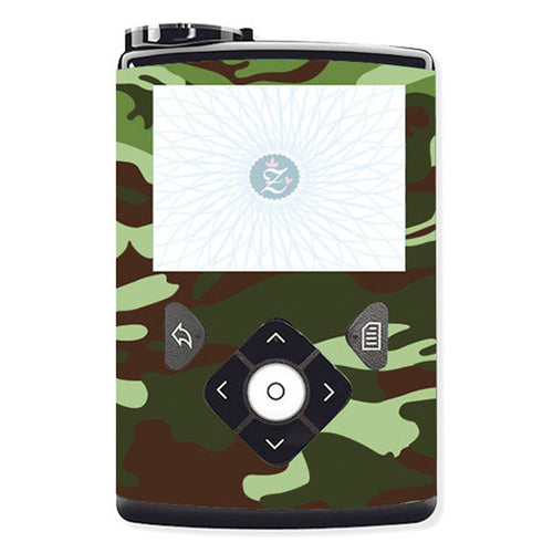 Sticker "Green Camo" für Medtronic Minimed