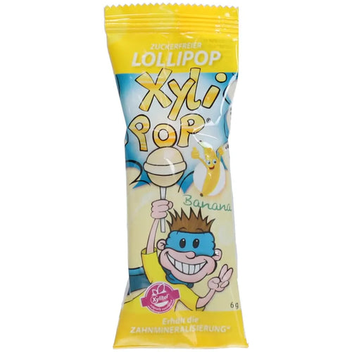 Miradent XyliPOP Lolli Banane ohne BE