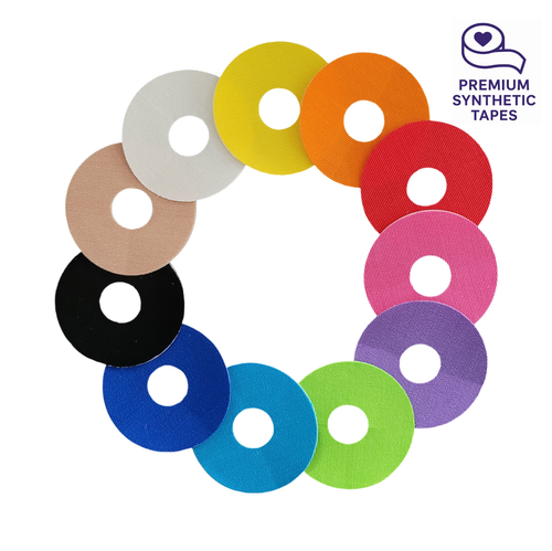 NEU: Sparpack 10+1 Libre 3 Tape Regenbogen MIX (Ringtape passend z.B. Libre 3)