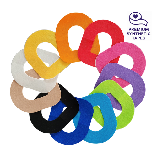 NEW: Economy pack 10+1 tape rainbow MIX (suitable e.g. OMNIPOD, OMNIPOD 5, OMNIPOD DASH)