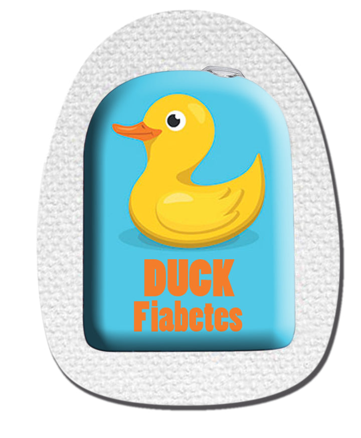 Omnipod und Omnipod Dash Pod Design Sticker "Duck Fiabetes" günstig kaufen bei www.zuckerschmuck.com