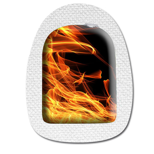 Omnipod Sticker "Flammen"