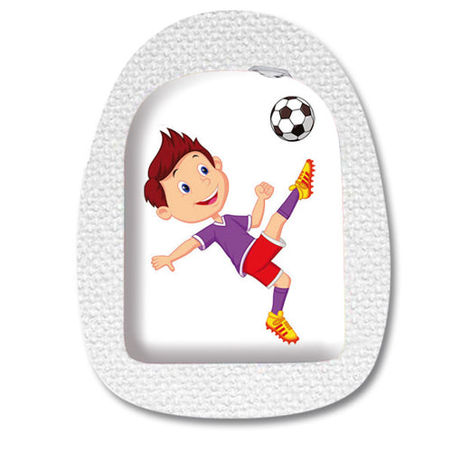 Omnipod 5 + DASH Sticker "Fußballstar"