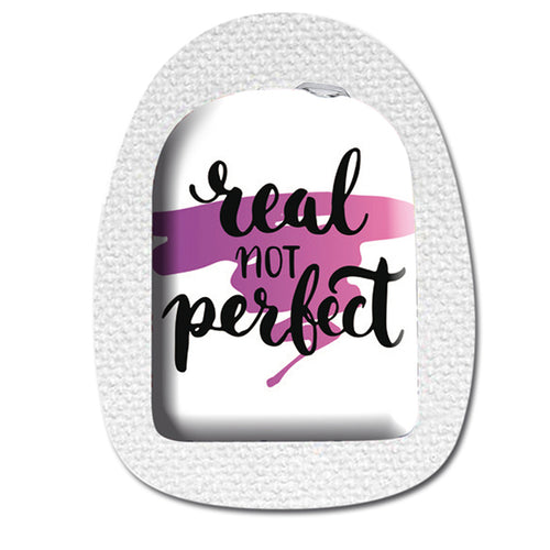 Omnipod 5 + DASH Sticker "real not perfect"