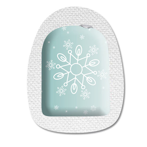 Omnipod Sticker "Schneeflocke"