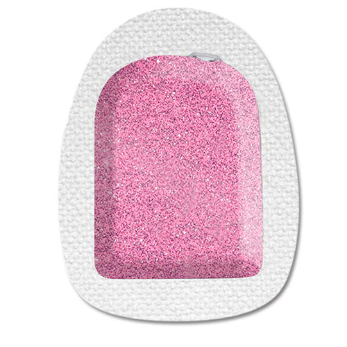 Omnipod Sticker "Glitzer  Pink"