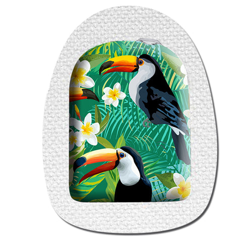 Sticker "Toucan" (e.g. for Omnipod DASH)