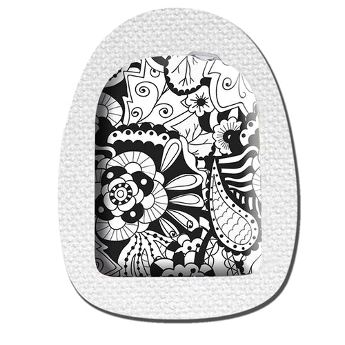 Omnipod 5 + DASH Sticker "Black &amp; White"