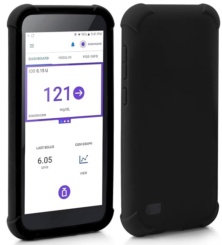 Omnipod 5 Silikonhülle SOFT schwarz