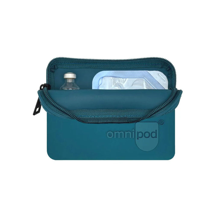 Omnipod Reiseschutzhülle Silikon - Petrol