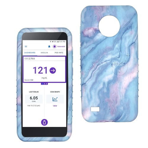 Omnipod® 5 Silikon Case mit Kamera Cutout - Watercolour Dream