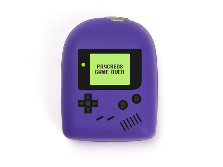 Omnipod Cover ''Game Over - Amethyst''