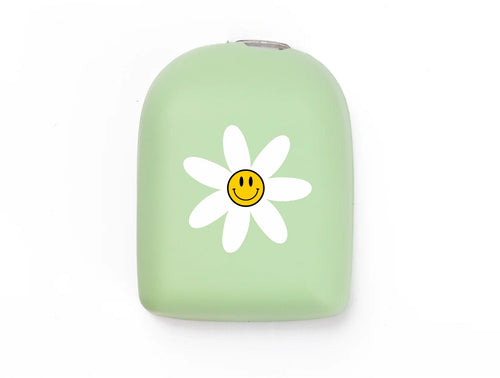 Omnipod Cover ''Happy Daisy - Light Green''