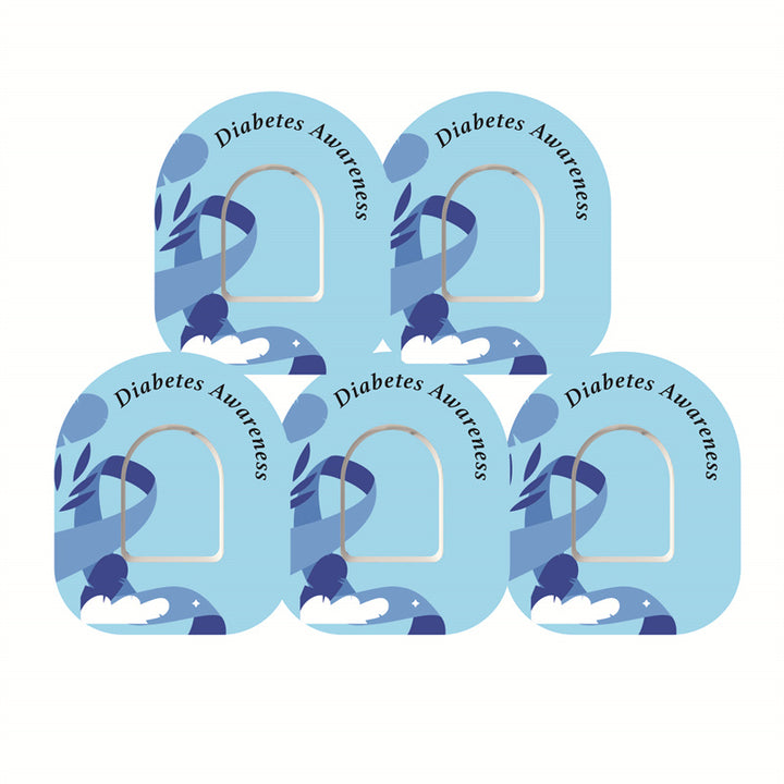 5x Design Tape + Sticker DIABETES AWARENESS - Omnipod