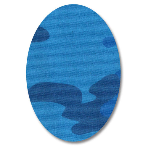 SCHMUCK Tape Oval Groß Camouflage Blau