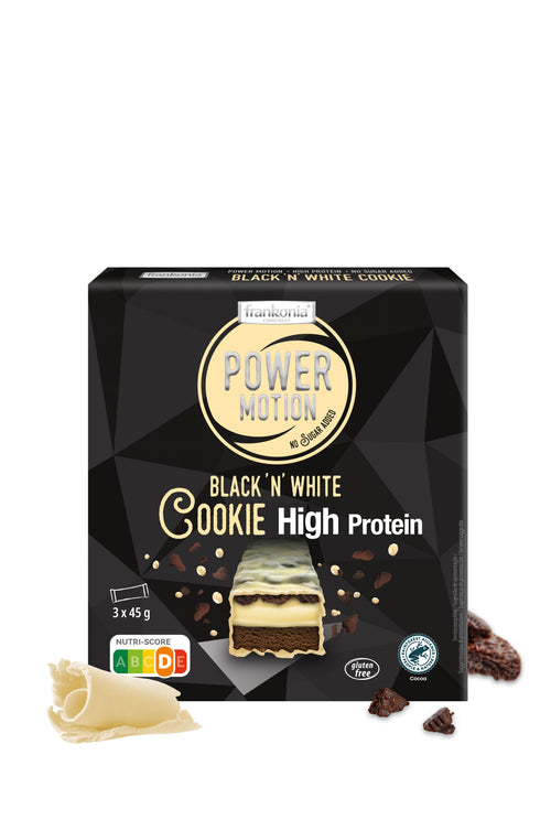 Black ’n‘ White Cookie Proteinriegel 3x - nur 5g anrechenb. KH/Riegel