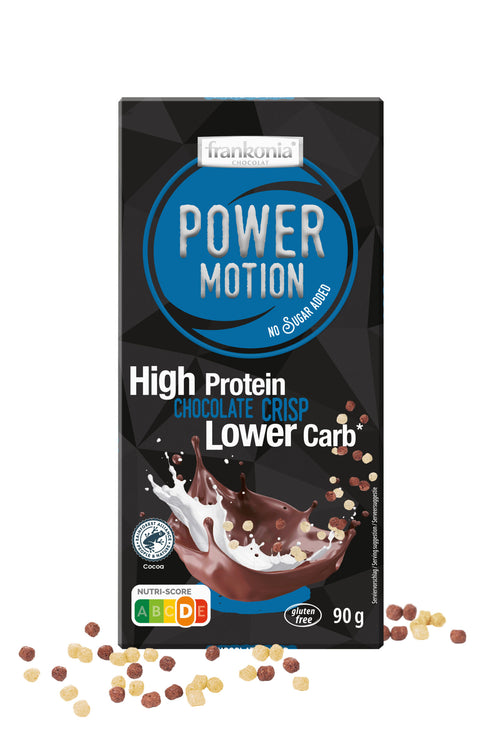 High Protein Chocolate Crisp - nur 13 g anrechenb. KH/100g