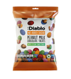 Diablo zuckerfreie Erdnüsse umhüllt von Milchschokolade (40g) -nur 2g anrechenb.KH