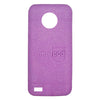 Étui en silicone souple pailleté violet pour Omnipod 5