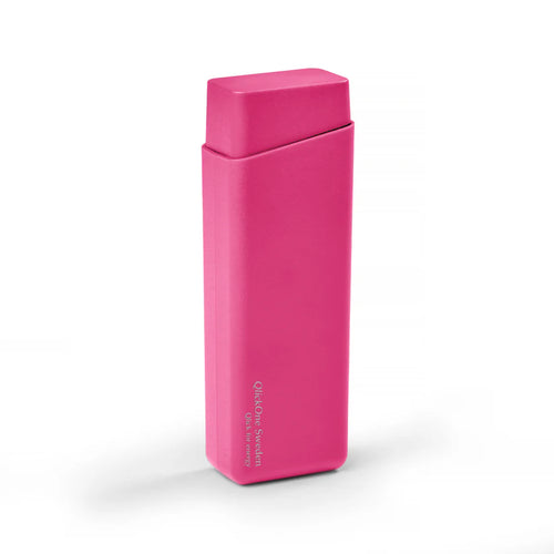 Qlickone glucose dispenser for on the go + Dextro Energy TROPICAL Set pink 