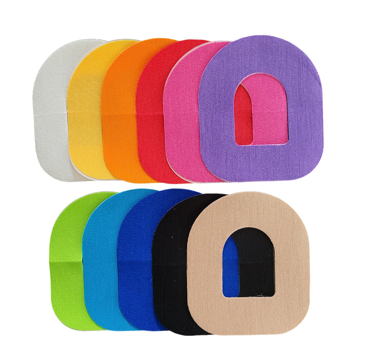 Wasserfeste antiallergische bunte Regenbogen Omnipod Tapes für Omnipod, Omnipod 5 und Ominpod DASH