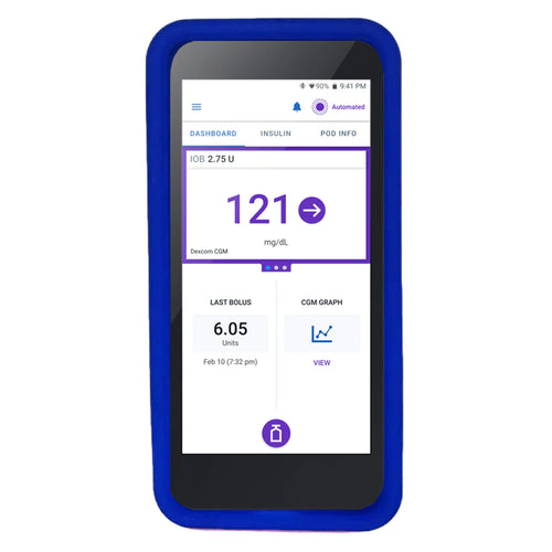 Omnipod 5 silicone case SOFT Royal