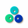Freestyle Libre 3 Cover: 3x Schmuck Cover "OCEAN VIBES", auch für Libre 3 Plus, wiederverwendbarer Sensor-Schmuck