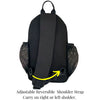 Rucksack Isoliert Schwarz Diabetes Slingback