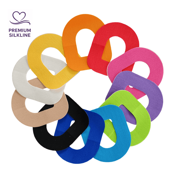  Sparpack 10+1 Tape Regenbogen MIX (passend z.B. OMNIPOD, OMNIPOD 5, OMNIPOD DASH)